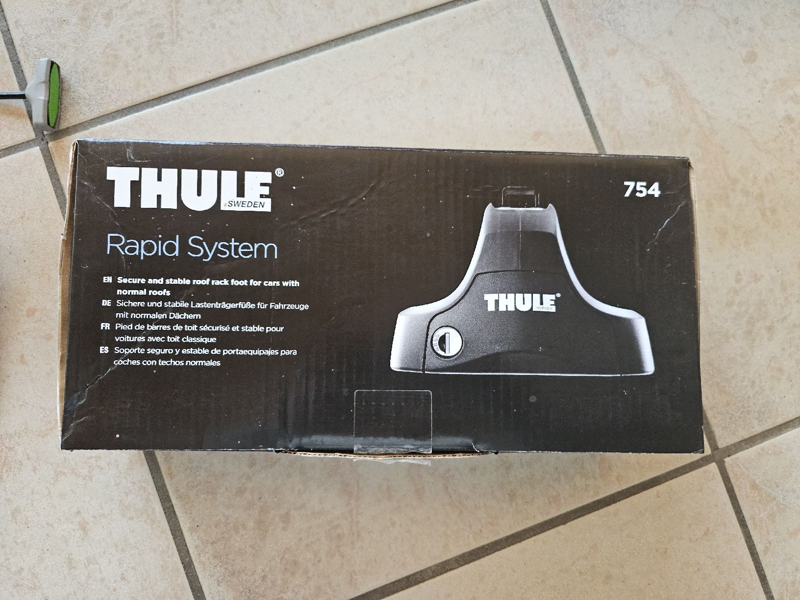 Thule Dachträger: Barres de toit Thule Rapid System 754, kit 1690  Nissan Note – Gebraucht aus Veytaux von Muchmuche 2