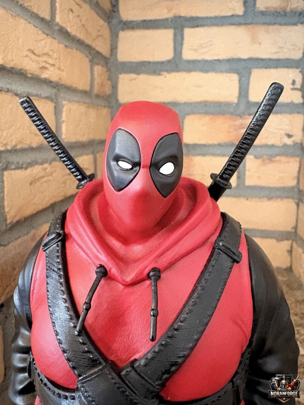 Marvel Statuette: Handbemalte 3D-gedruckte Fat Deadpool – Nuovo e nell'imballaggio originale da Fislisbach venduto da tam_t828 1