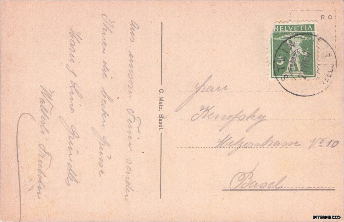 Cartoline postali: Stein AR // 1917 Dorf // Sommer – Usato da Basel venduto da intermezzo12 1