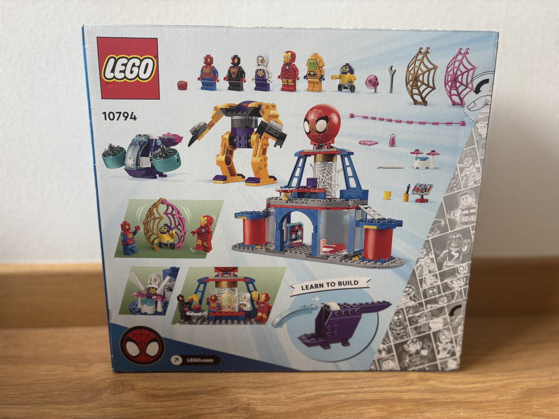 Lego Kit di costruzioni: LEGO 10794 - Marvel Spidey: Web Spinner Headquarters – Nuovo e nell'imballaggio originale da Horgen venduto da Bricksandbrack 1