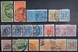 Dänemark Lot mit alten Werten II