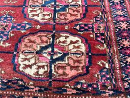 Jomud Turkmen – sehr antik, selten & authentisch 123 x 89 cm