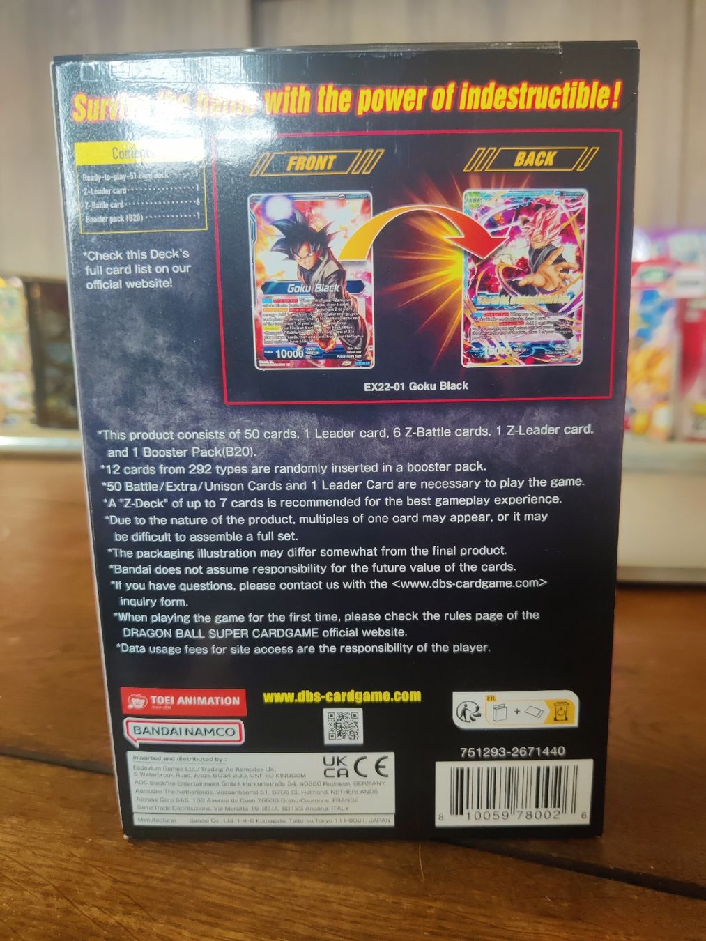 Carte collezionabili: Ultimate Deck 2023 Dragon Ball Super TCG BE22 ENG – Nuovo e nell'imballaggio originale da Bergdietikon venduto da Marshmallowa 1