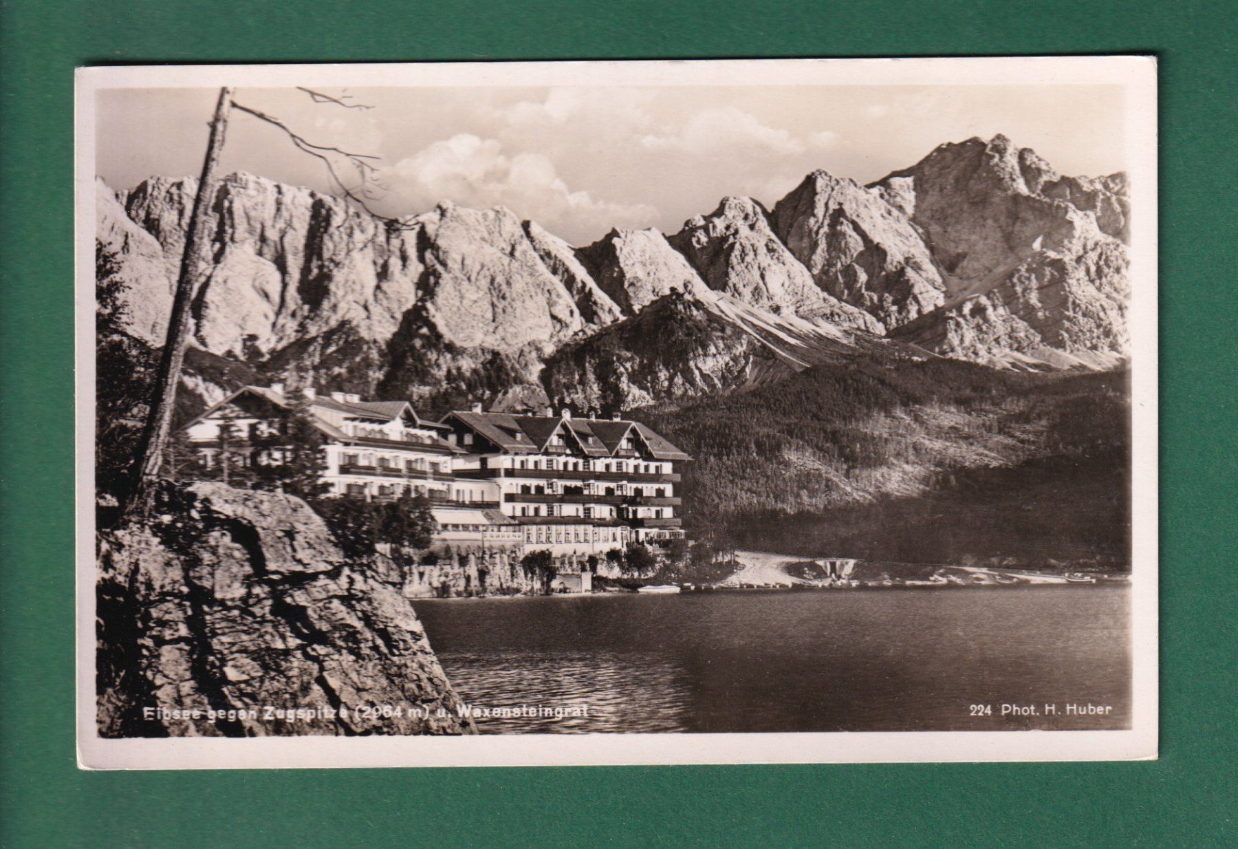 Cartoline postali: EIBSEE gegen Zugspitze – Usato da Pully venduto da nicecards-shop