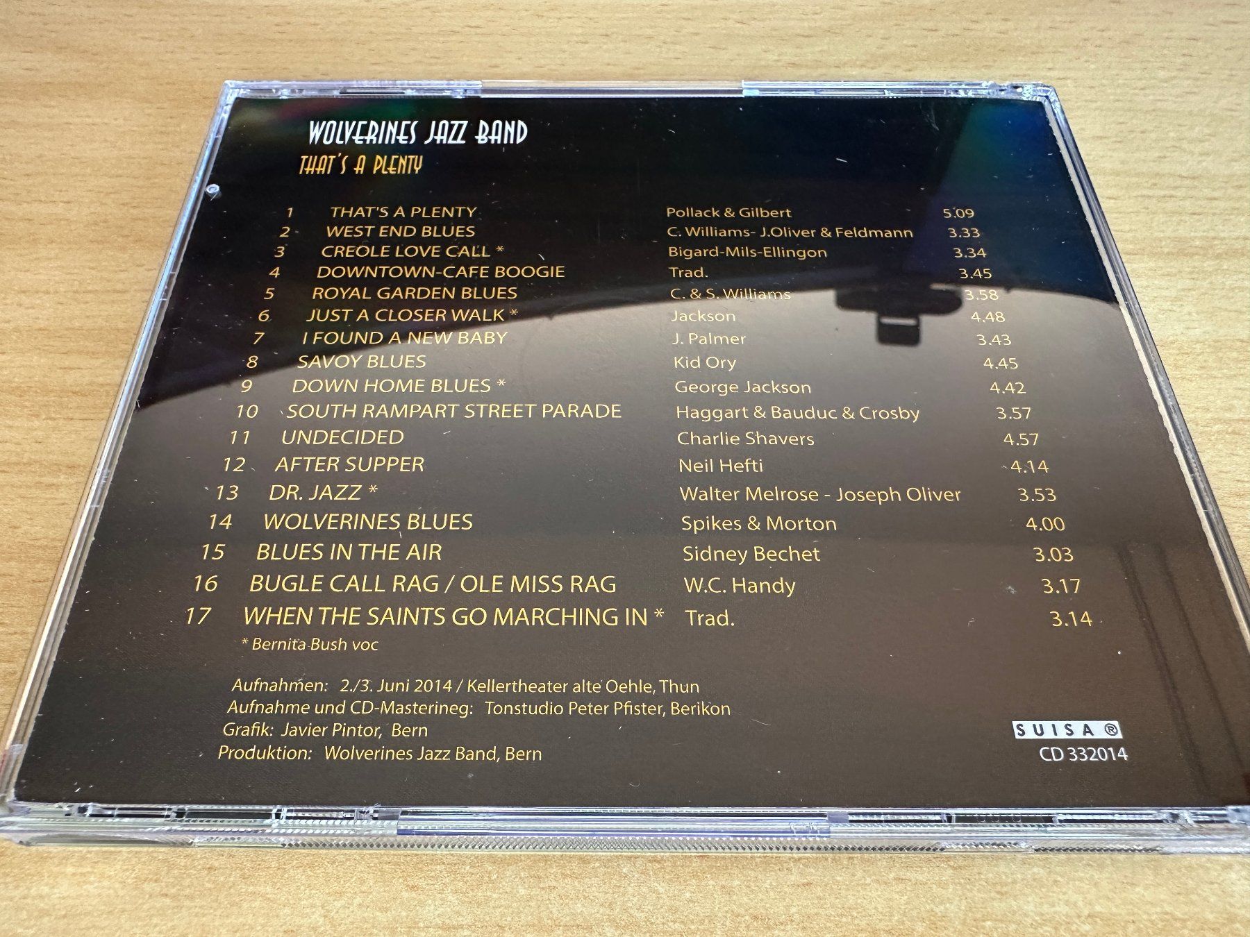 CDs: Wolverines Jazz Band - That's a Plenty – Gebraucht aus Rikon im Tösstal von Alpenmutz 1
