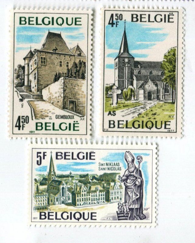 Alle Briefmarken: Briefmarken "Architektur". Belgien – Neu und originalverpackt aus Basel von Butsch5