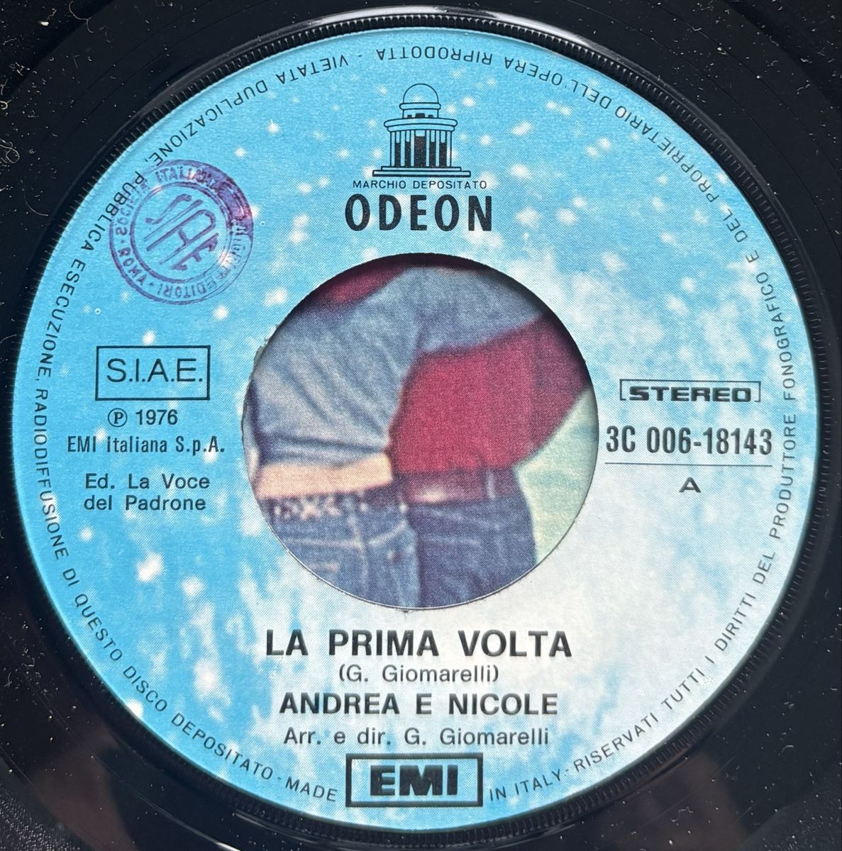 Dischi in vinile: Vinyle 45 tours Andrea e Nicole - La Prima Volta VG+/VG+ – Usato da Neuchâtel venduto da Deivid2 1