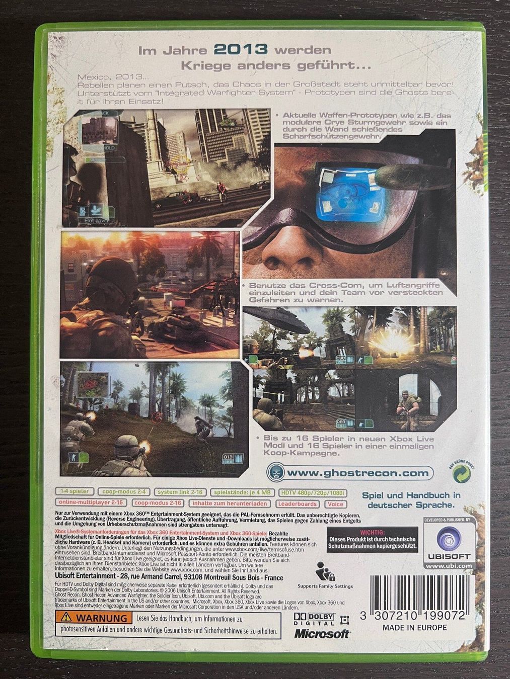 Microsoft Giochi: Tom Clancy’s Ghost Recon - Advanced Warfighter – Usato da Zürich venduto da GameFreunde 1