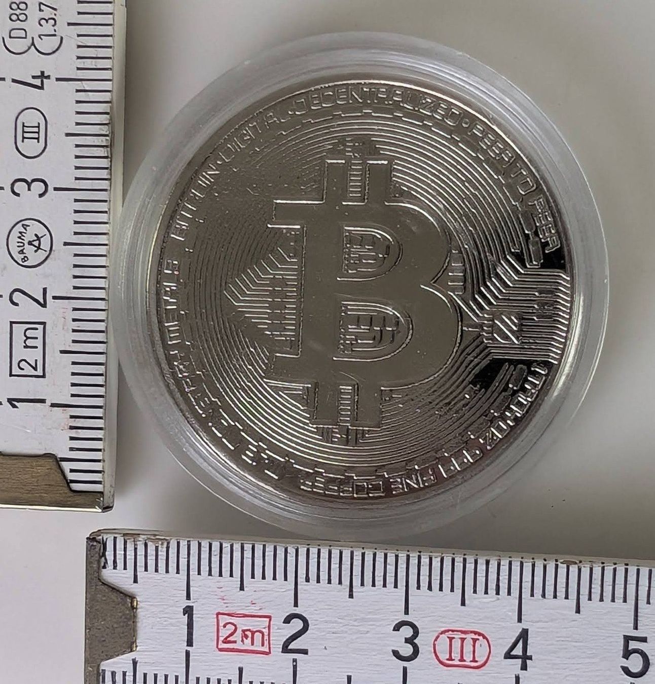 Tutti le monete: silbrige Bitcoin Münze, Neu! – Nuovo (secondo la descrizione) da Zürich venduto da axolottchen 7