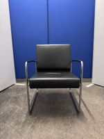 Sessel Dietiker Genio Leder schwarz