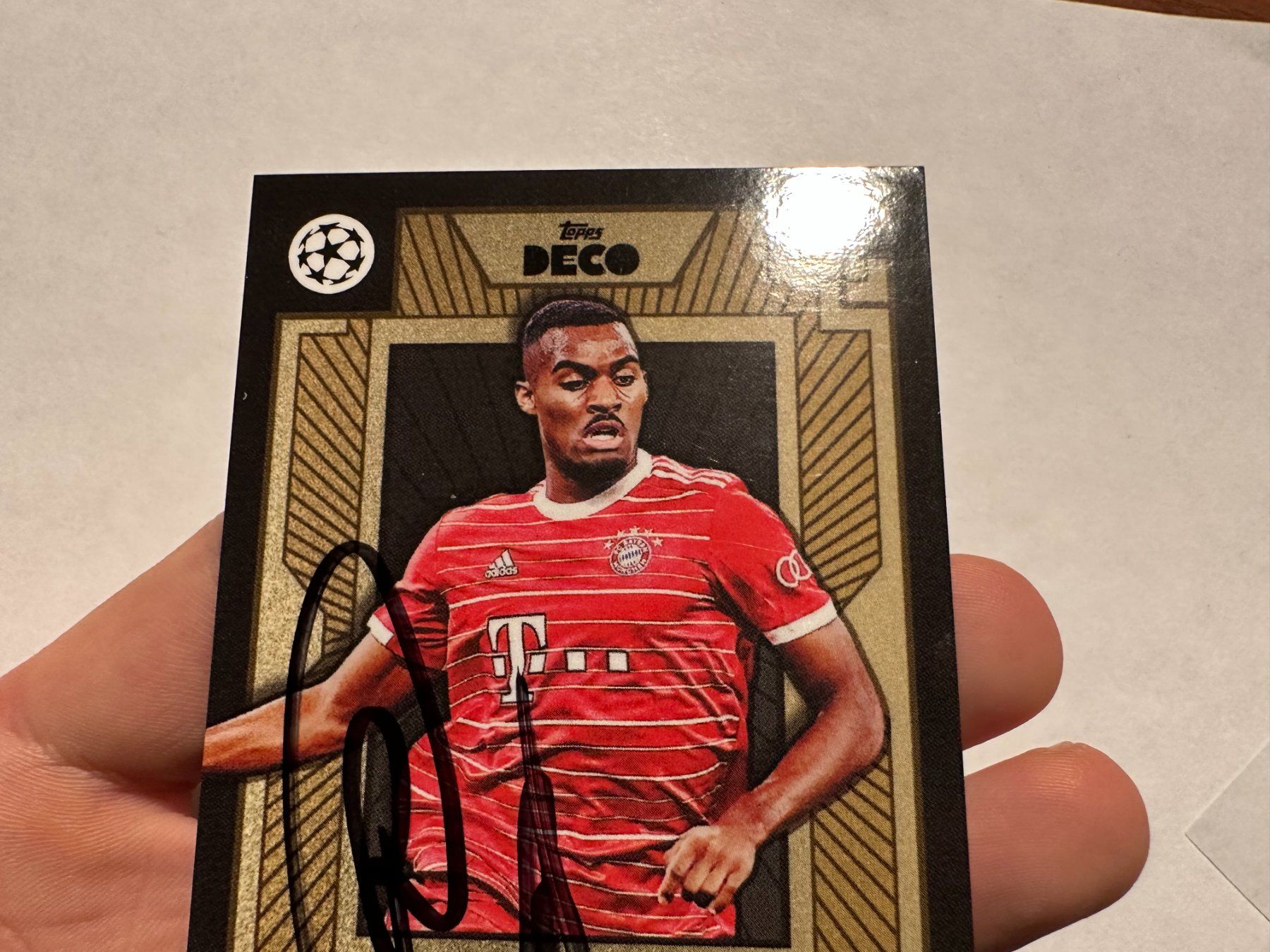 Panini Carte collezionabili: 2022 Topps Deco Ryan Gravenberch on card Auto – Usato da Hagendorn venduto da Pokecollectorch 2