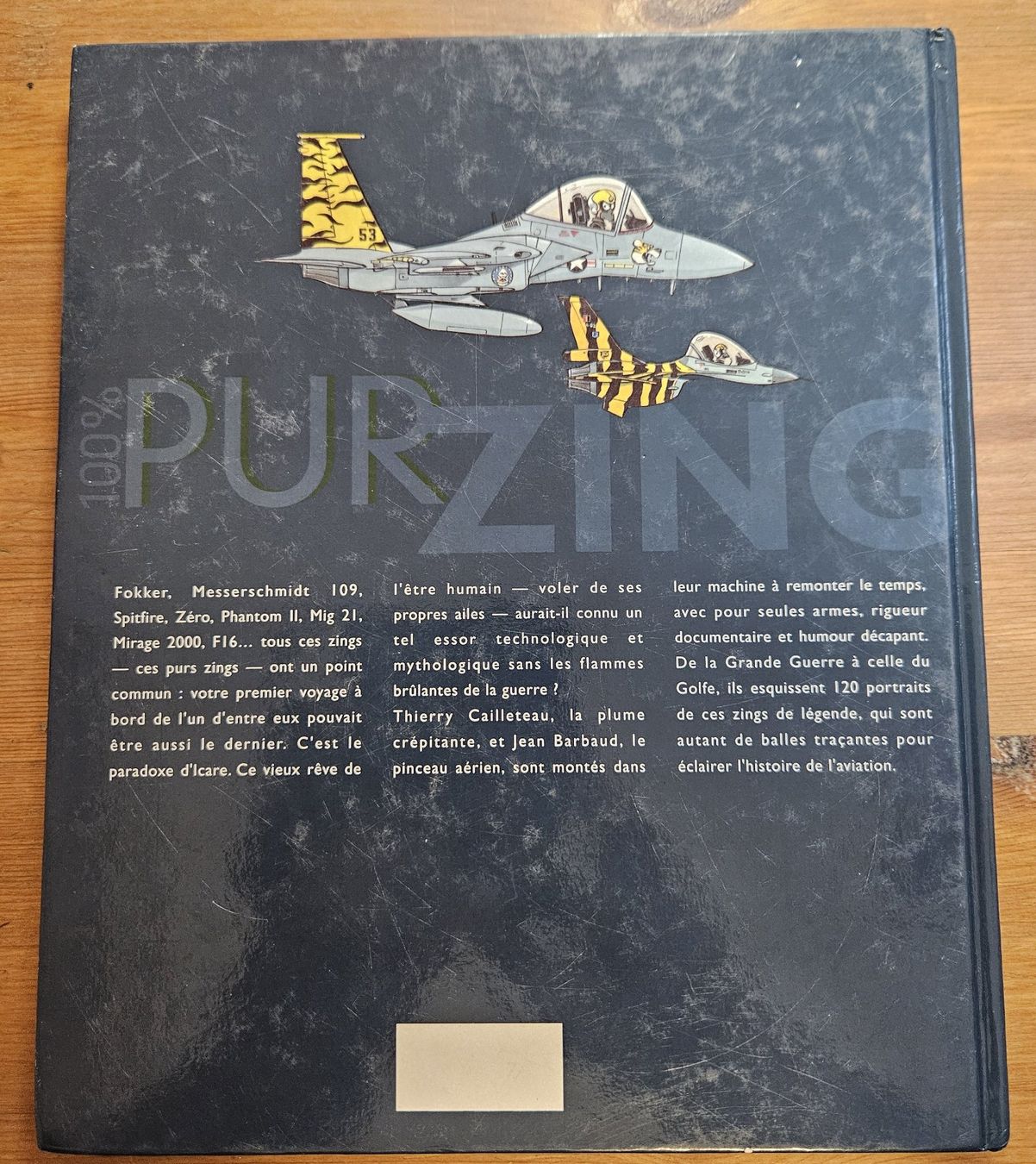 BD: Pur Zing (ONE-SHOT -- E.O. ) T.B.E.     100% Pur Zing – D'occasion à Prévonloup par bitume1975 2