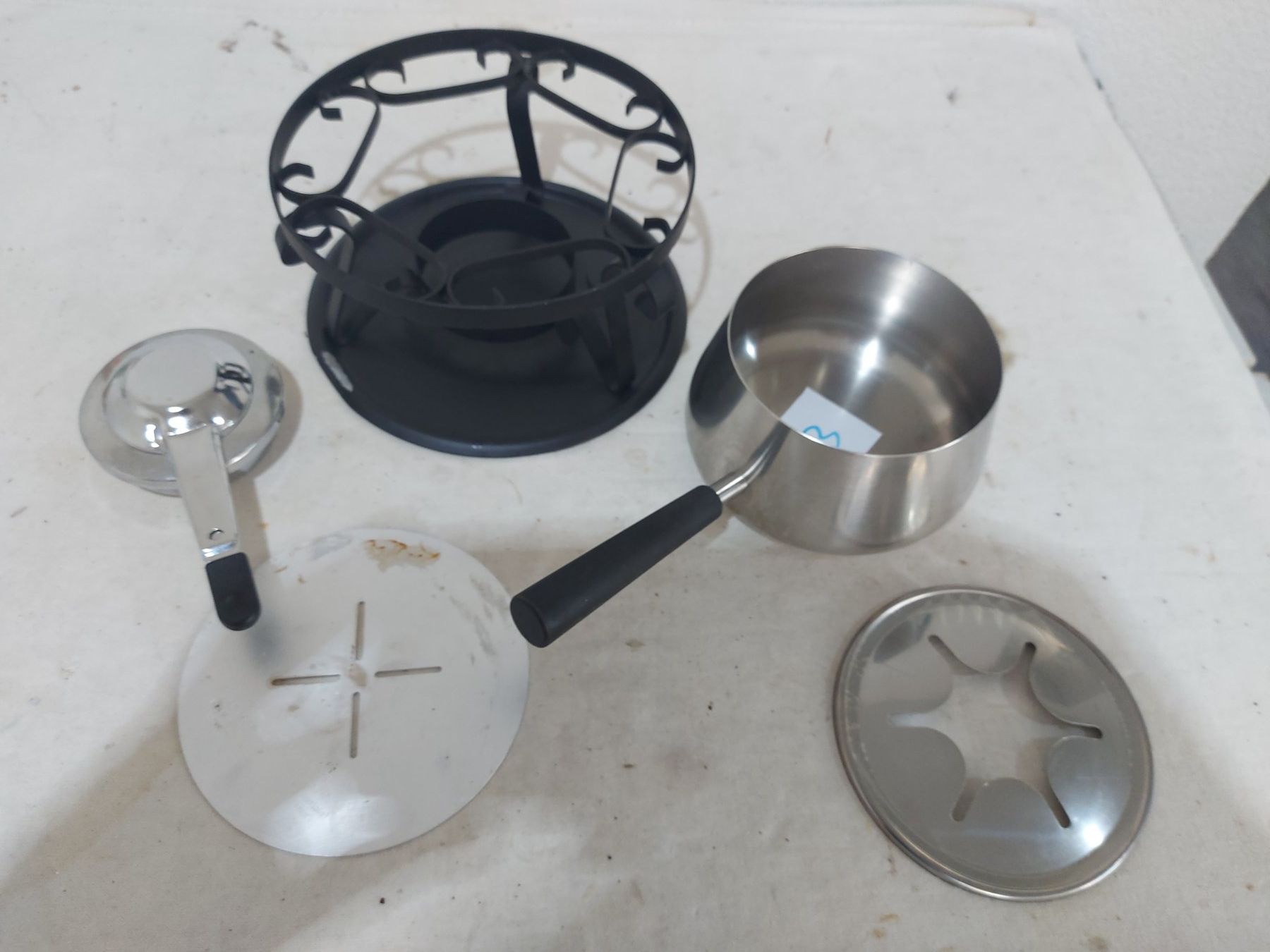 Elettrodomestici da cucina: Fondue Sets mit Caquelon und Rechaud (3) – Usato da Rheinau venduto da profitronic.shop 3
