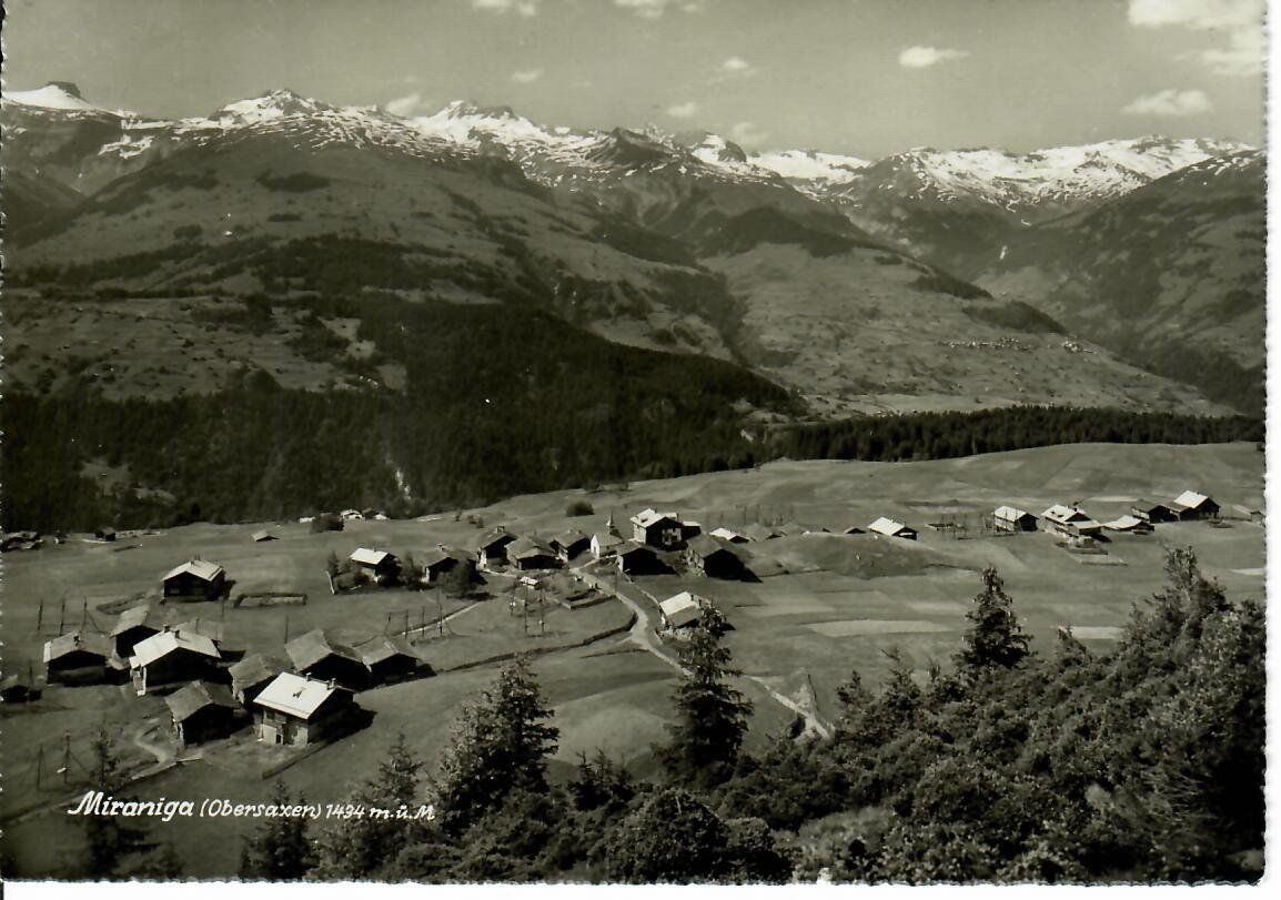 Ansichtskarten: Miraniga 1954 – Gebraucht aus Hochdorf von Ziegel-16