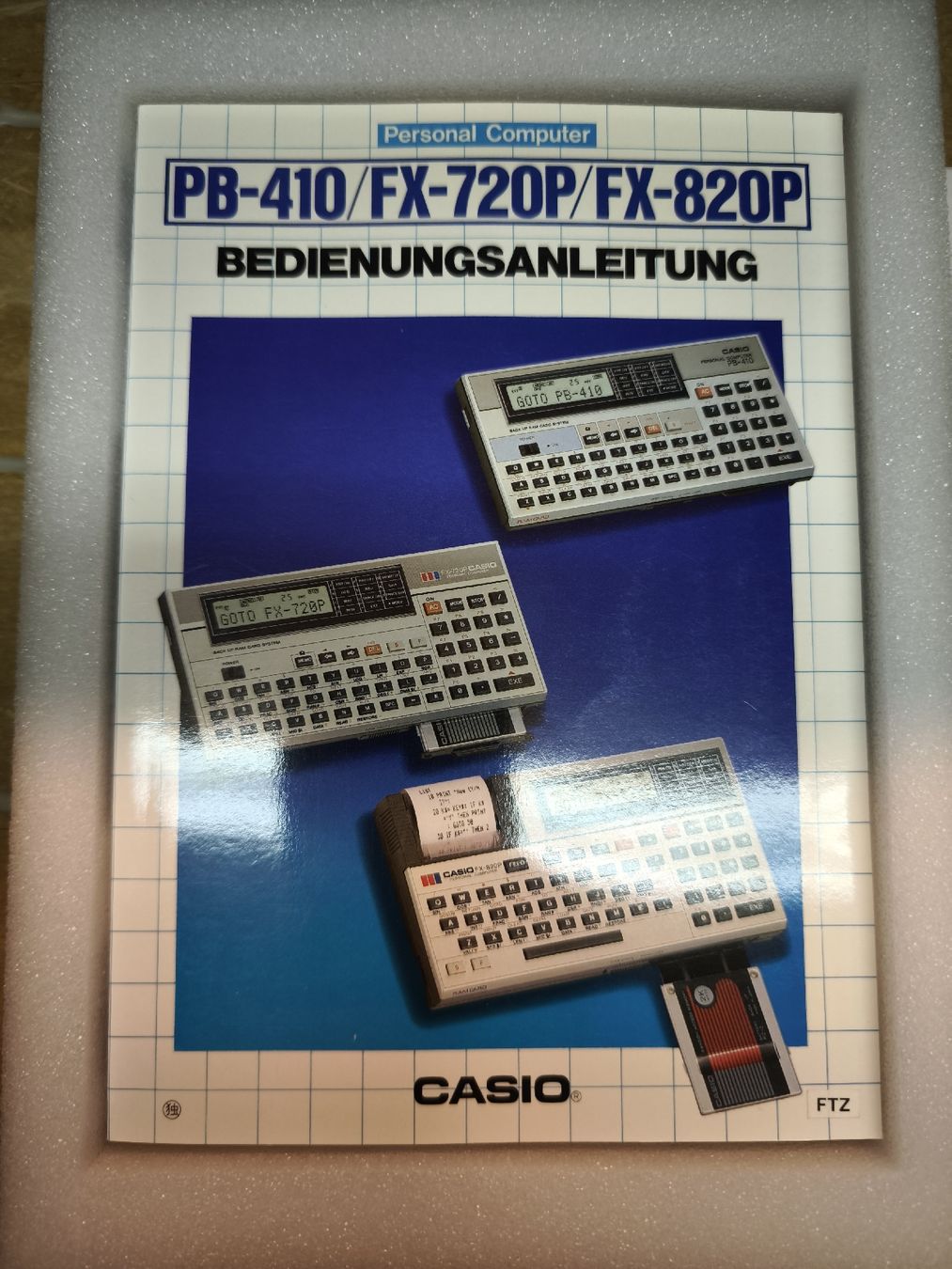 PC: Casio FX-720P Personal Computer mit Zubehör, gut erhalten – Usato da Walzenhausen venduto da laserandy 6