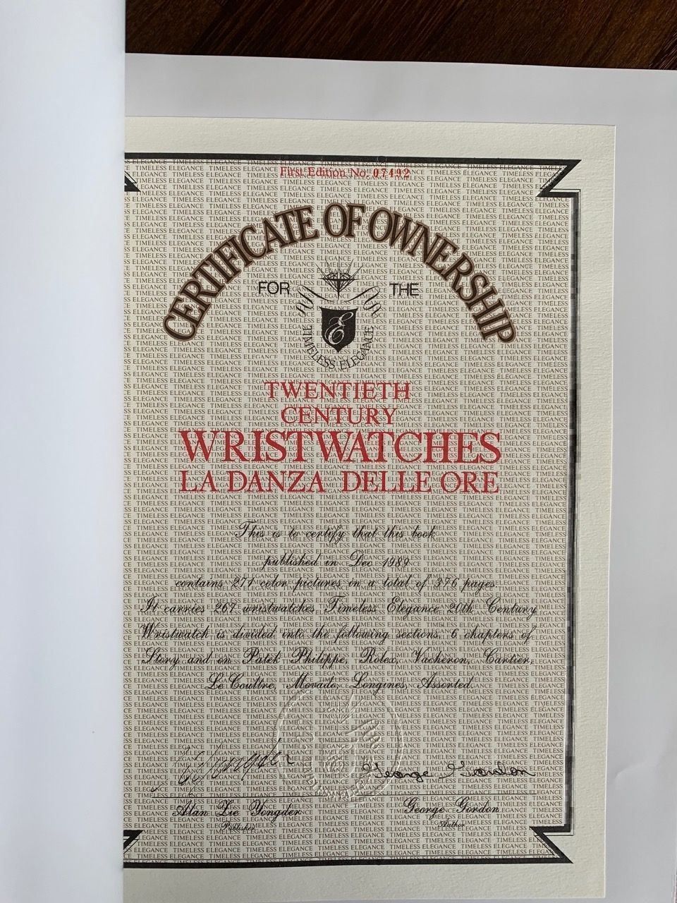 Bücher: Twentieth Century Wristwatches – Gebraucht aus Weesen von Elmax1 2