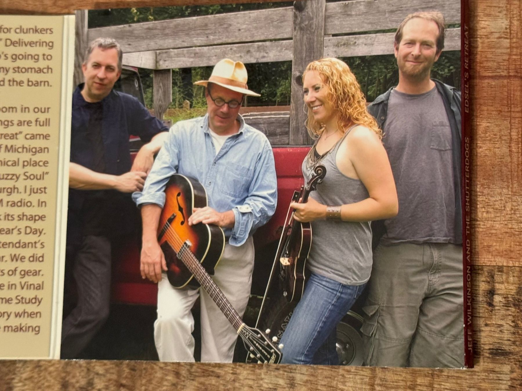 CD: Jeff Wilkinson-The Shutterdogs-Edsel's Retreat CD – Usato da Uhwiesen venduto da mic_kd6g 3