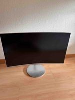 Samsung Monitor Curved silber gebraucht