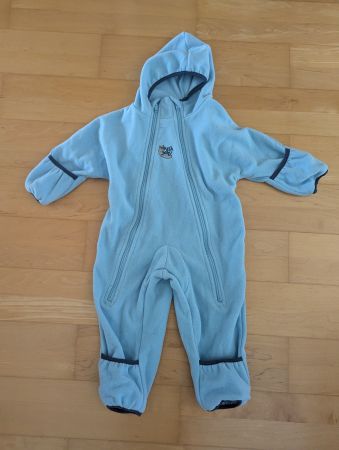 Baby Fleeceoverall, gr. 86, Bush Baby hellblau guter Zustand