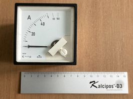 Einbau Amperemeter