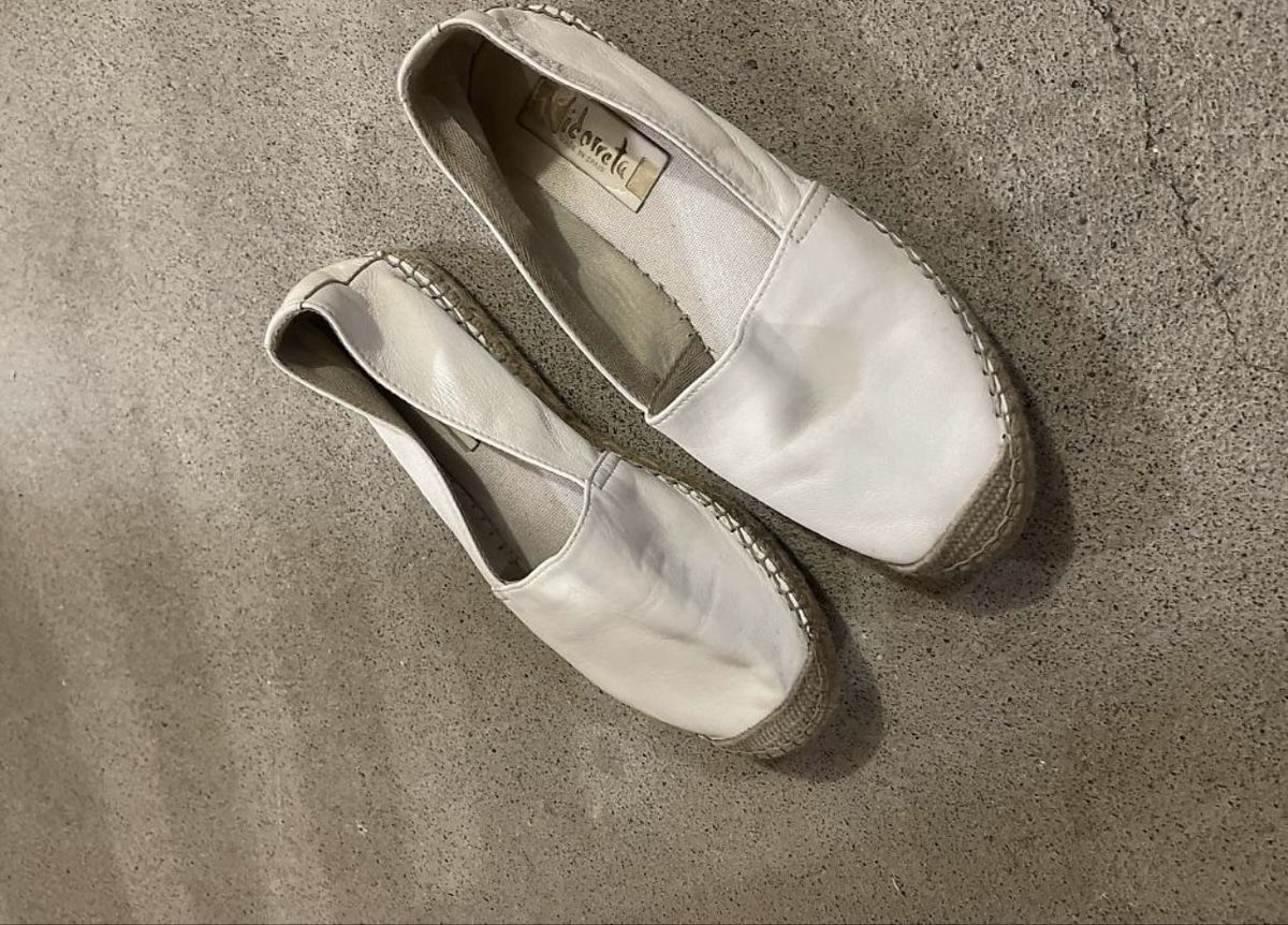 Scarpe da donna: Weisse Espadrilles, Grösse 39 – Usato da Horgen venduto da Ed0