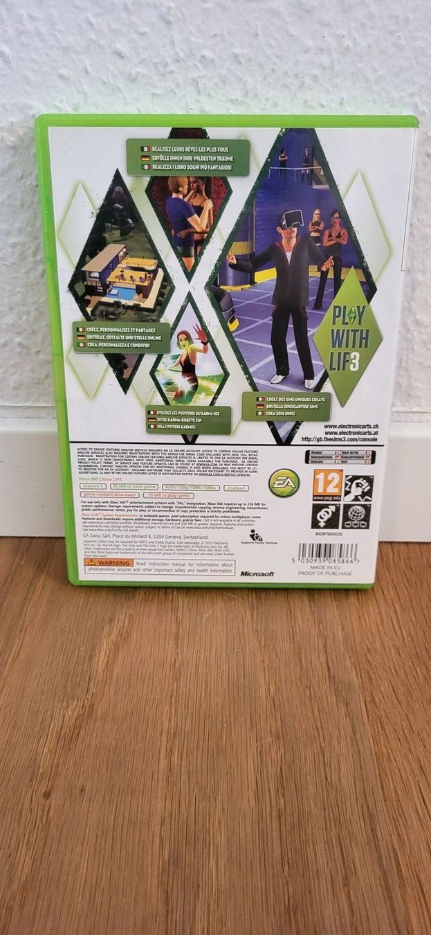 Microsoft Giochi: Xbox 360 - The Sims 3 – Usato da Münsingen venduto da DigitaleSpielecke 1