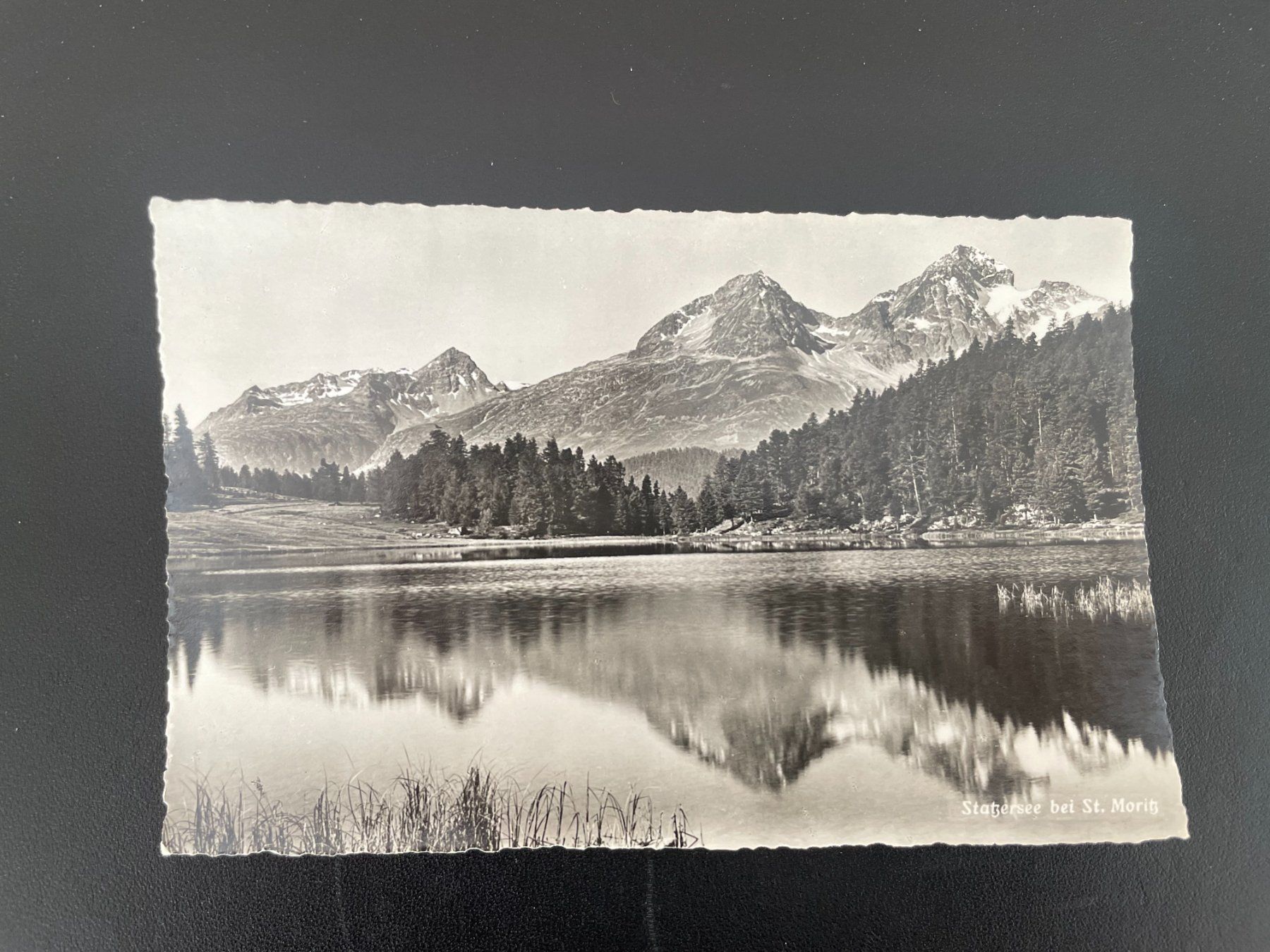 Cartoline postali: AK GR Statzersee bei St. Moritz (Engadin) – Usato da Thal venduto da Danny82
