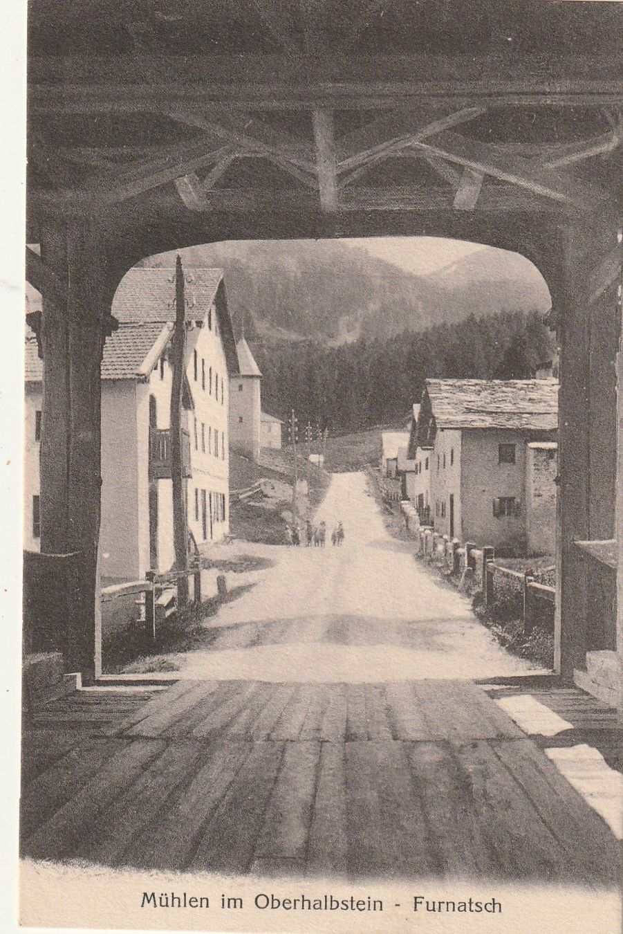 Ansichtskarten: Mühlen von der Holzbrücke aus – Gebraucht aus Rorschacherberg von fratovi2