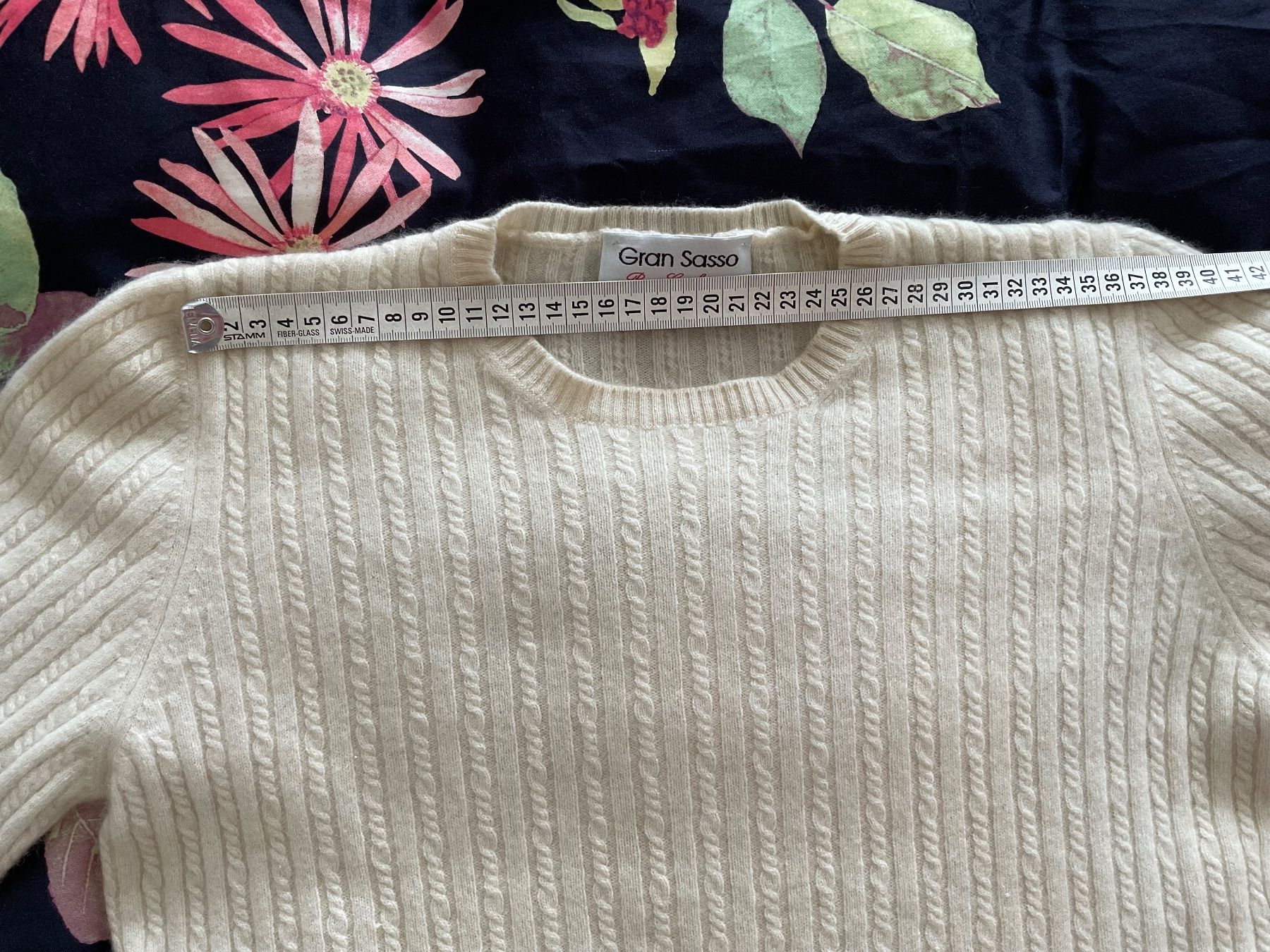 Pullover & Sweatshirts: Gran Sasso 100% Kaschmir Pullover Gr S/M it 44 ecrue – Gebraucht aus Urdorf von alda02 7