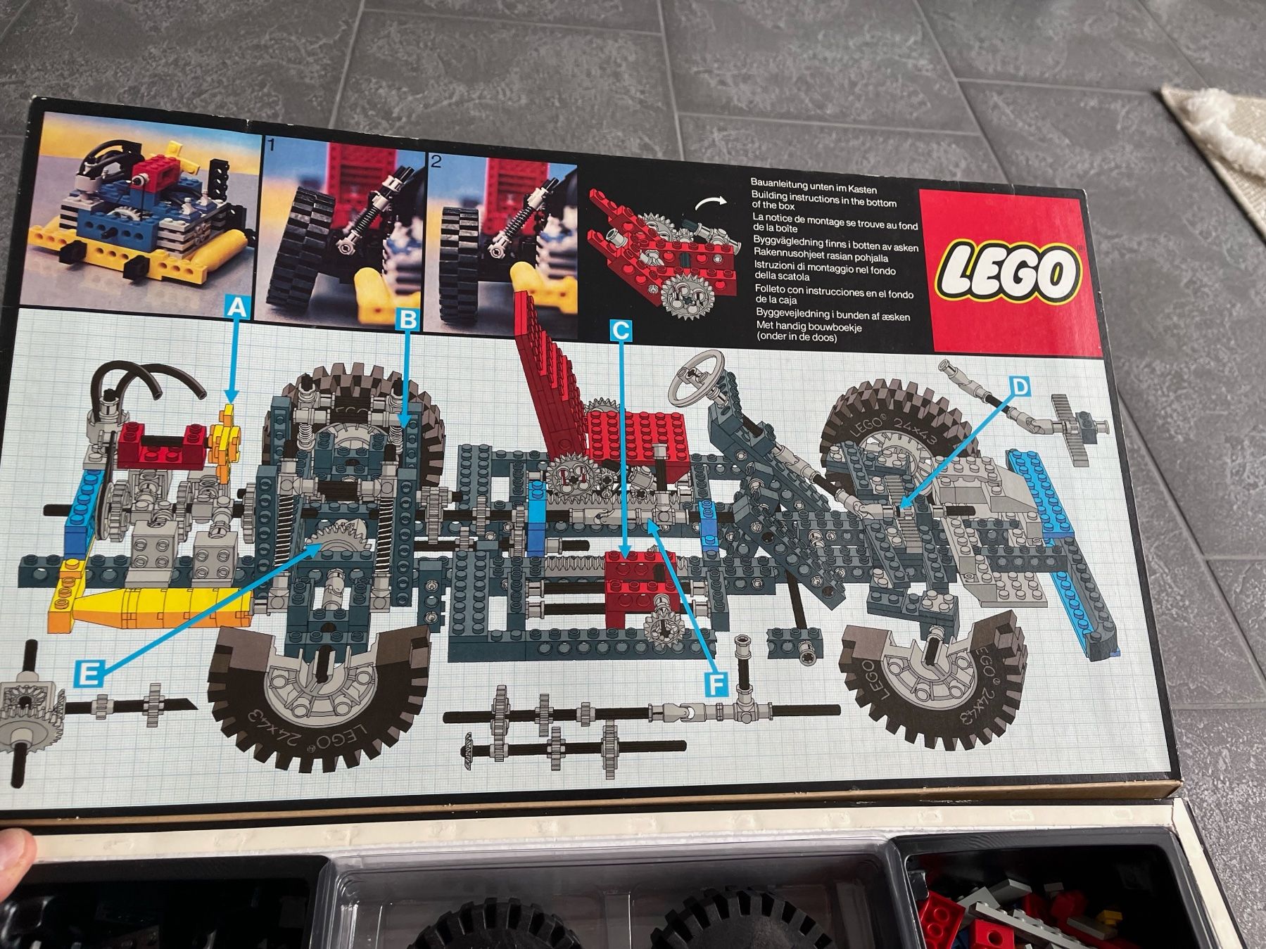 Technics Kit di costruzioni: Lego Technik 8860 aus den 70 Jahren – Usato da zeihen venduto da Racer-71 1