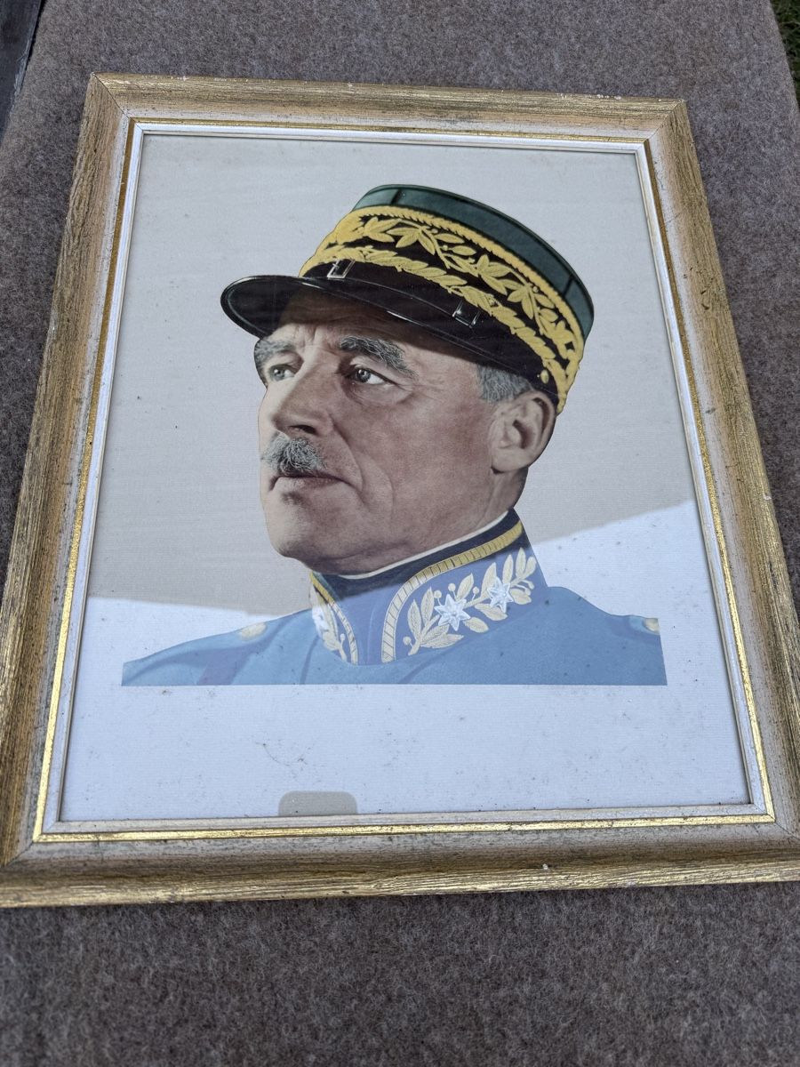 Poster & Bilder: Portrait du Général Guisan – Gebraucht aus Fribourg von Ardoffel