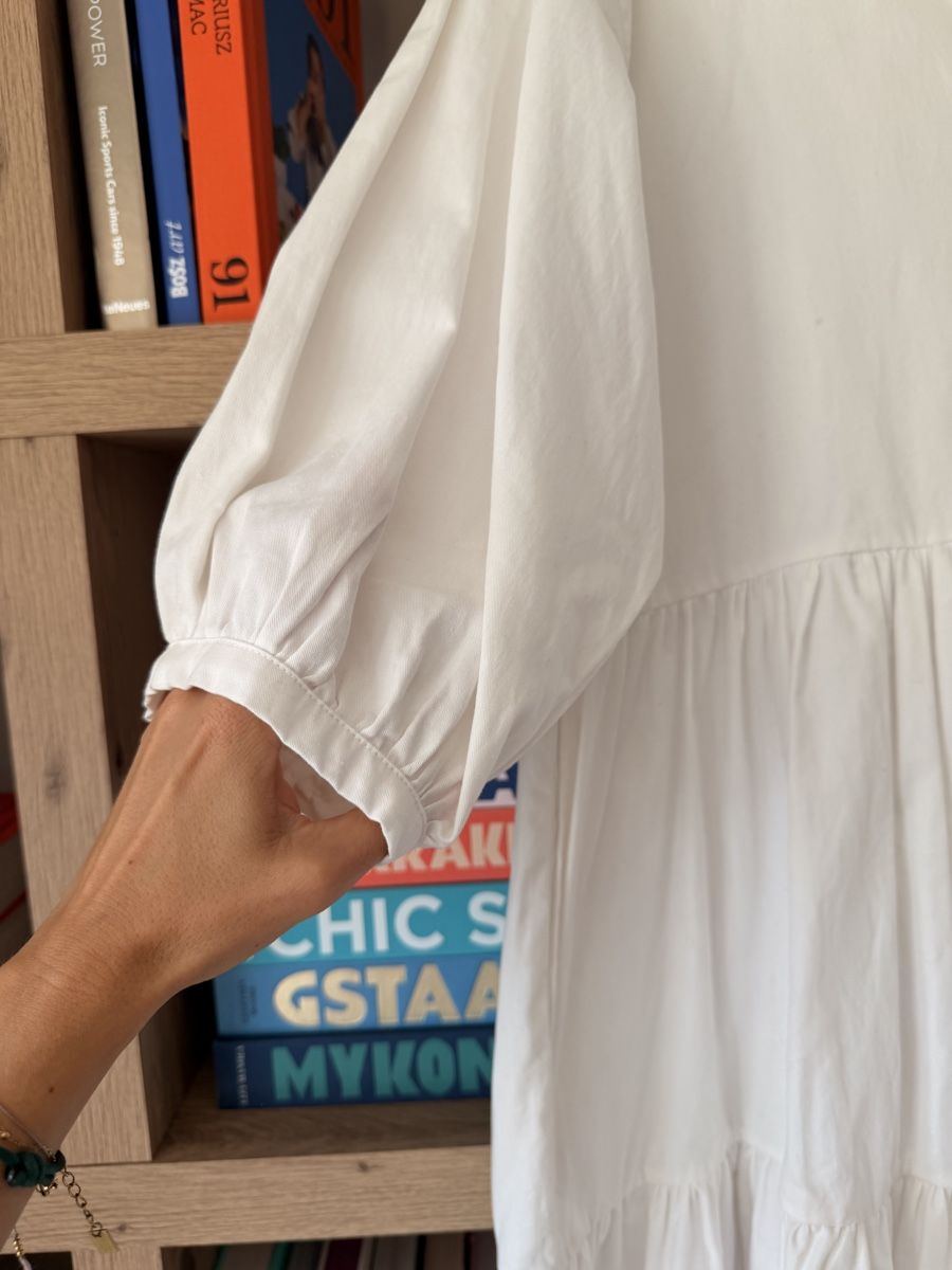 Vestiti: Robe chemise blanche S-M – Nuovo e nell'imballaggio originale da La Croix (Lutry) venduto da secondhandZara 1