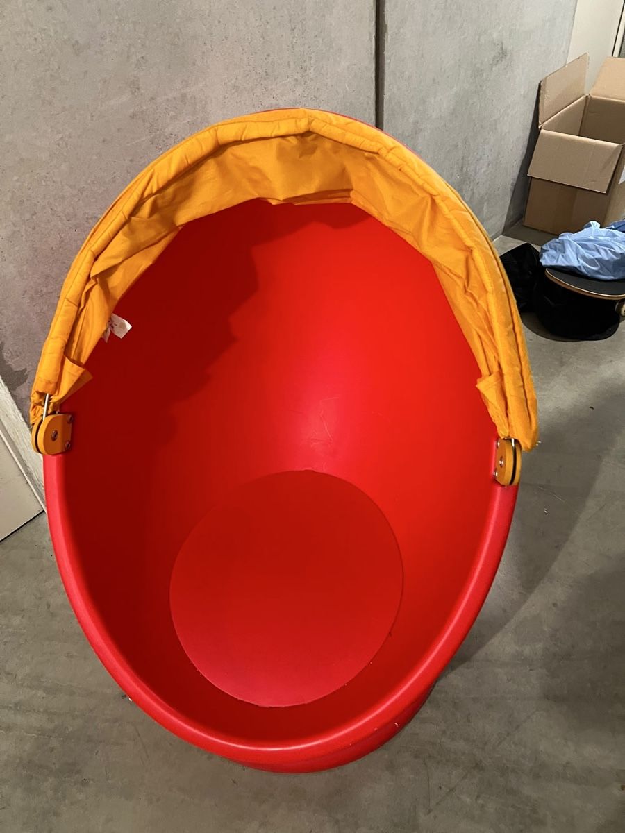 Ikea Sgabelli: Ikea Ei-Hocker Farbe rot – Nuovo (secondo la descrizione) da Winterthur venduto da mag_l8h5