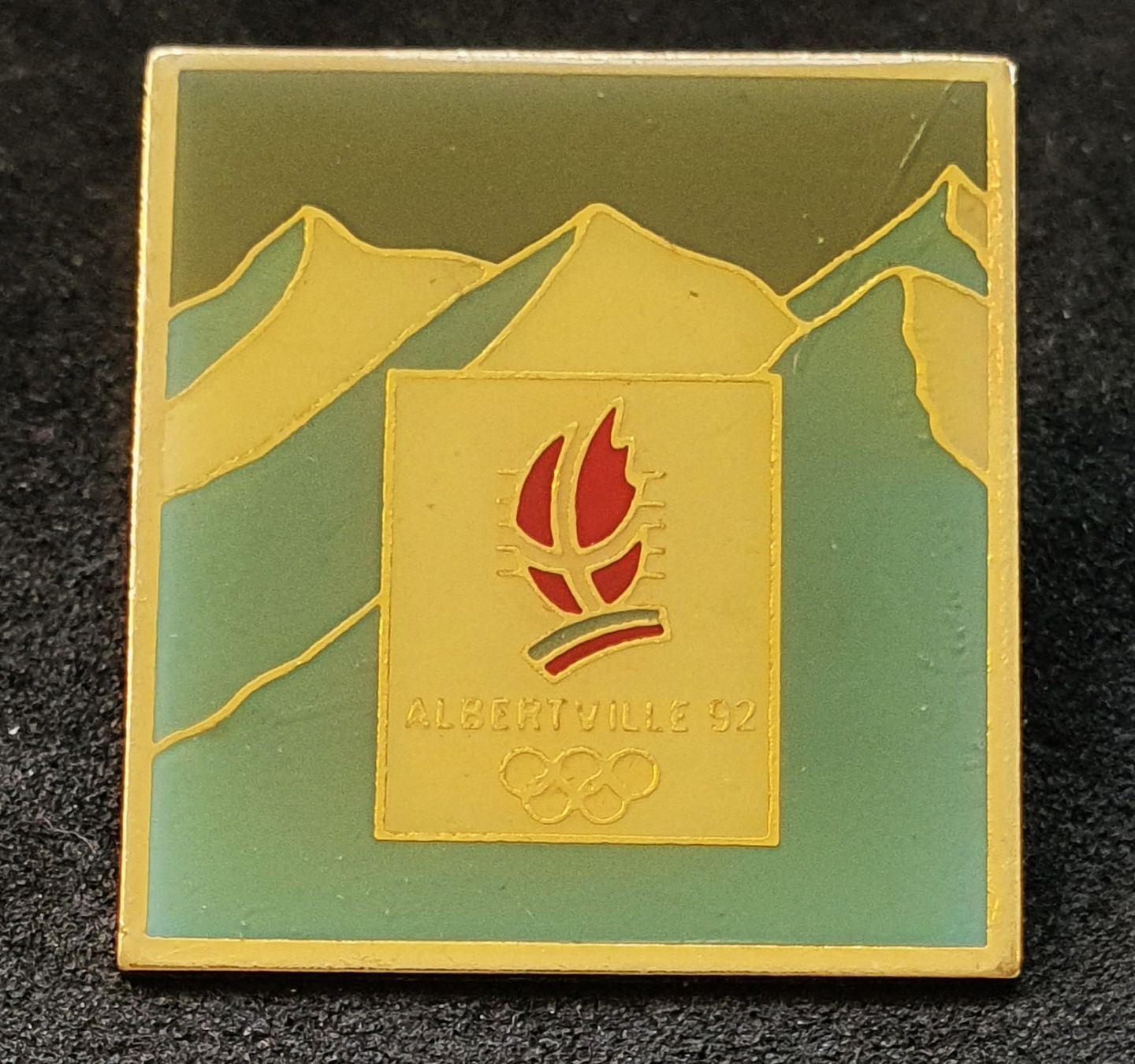 Placchette & Badge: CC318 - Pin Albertville 1992 Olympic Games – Usato da Reinach BL venduto da Boston-Verkauf 1