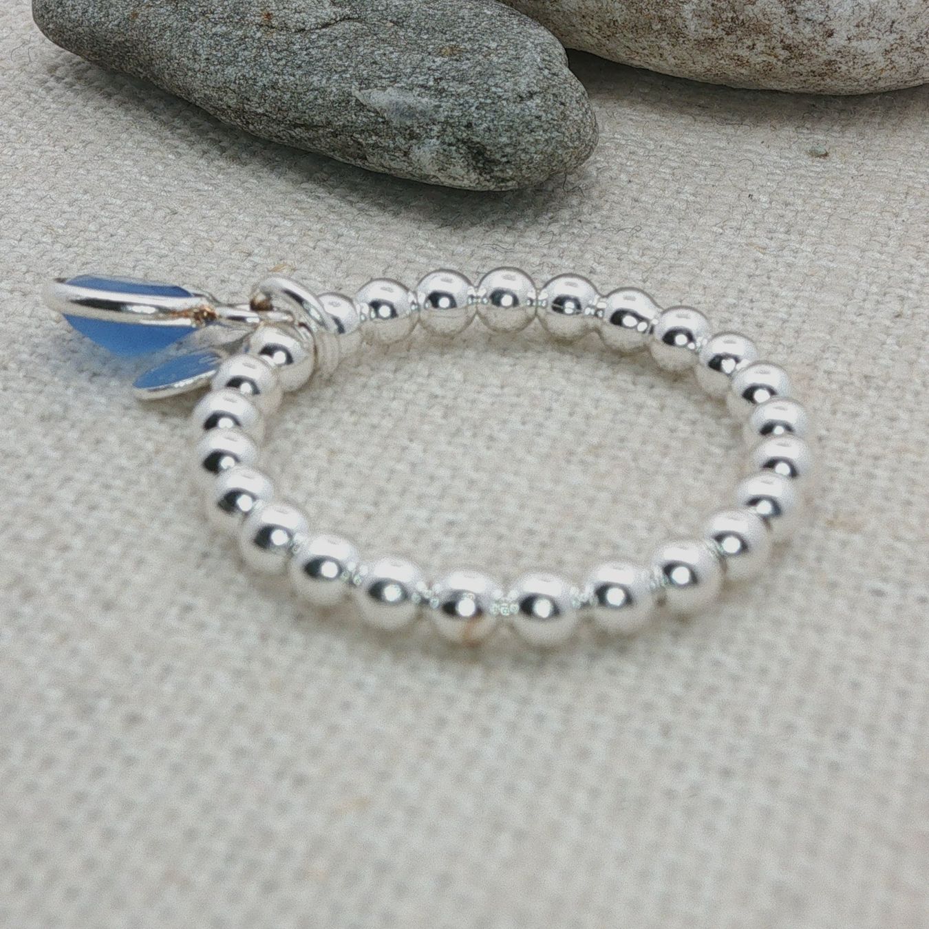 Olga Ribler Anelli: Bubble Silber Ring 925 mit Chalzedone Grösse 60 – Nuovo (secondo la descrizione) da Luzern venduto da Schmuckoutlet 6