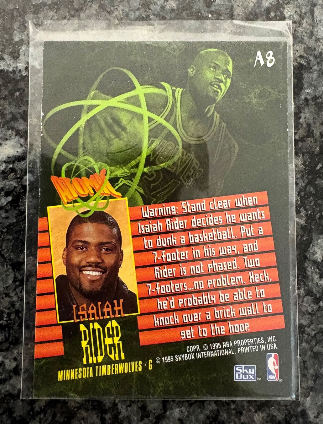 Nba Carte collezionabili: NBA Isaiah Rider Skybox Atomic Card – Nuovo (secondo la descrizione) da Muttenz venduto da joba23 1