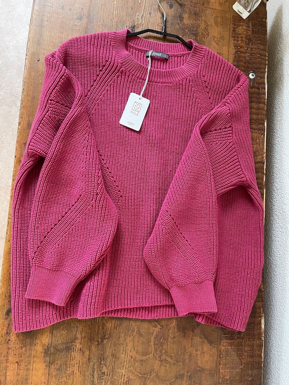 Nile Maglioni & Felpe: NILE L XL Neu /NP150CHF Pullover Baumwolle Nylon Pullunder – Nuovo (secondo la descrizione) da Kölliken venduto da Prscoo 2