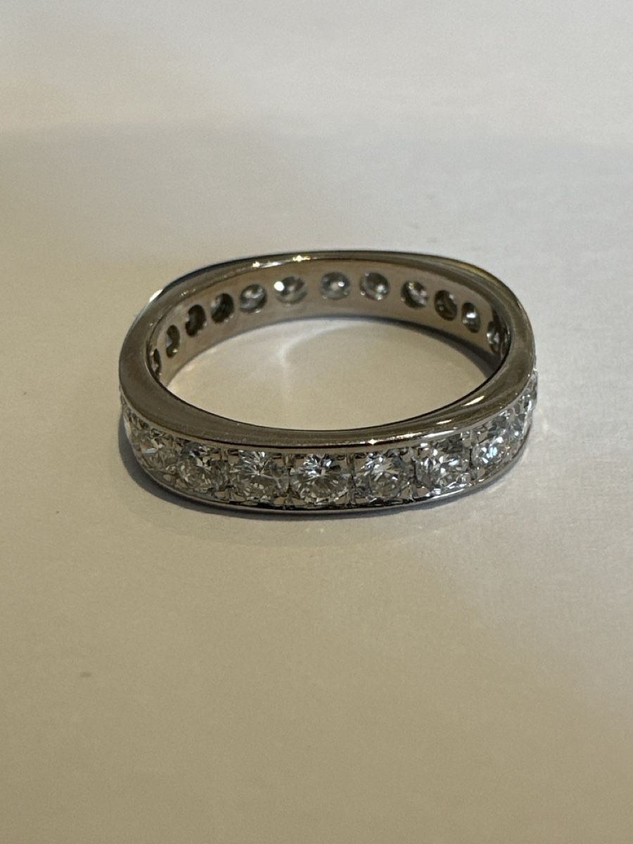 Ringe: ring 750/18ct. 3.93gr. G56, 24diamanten – Gebraucht aus Baar von julupa10 3
