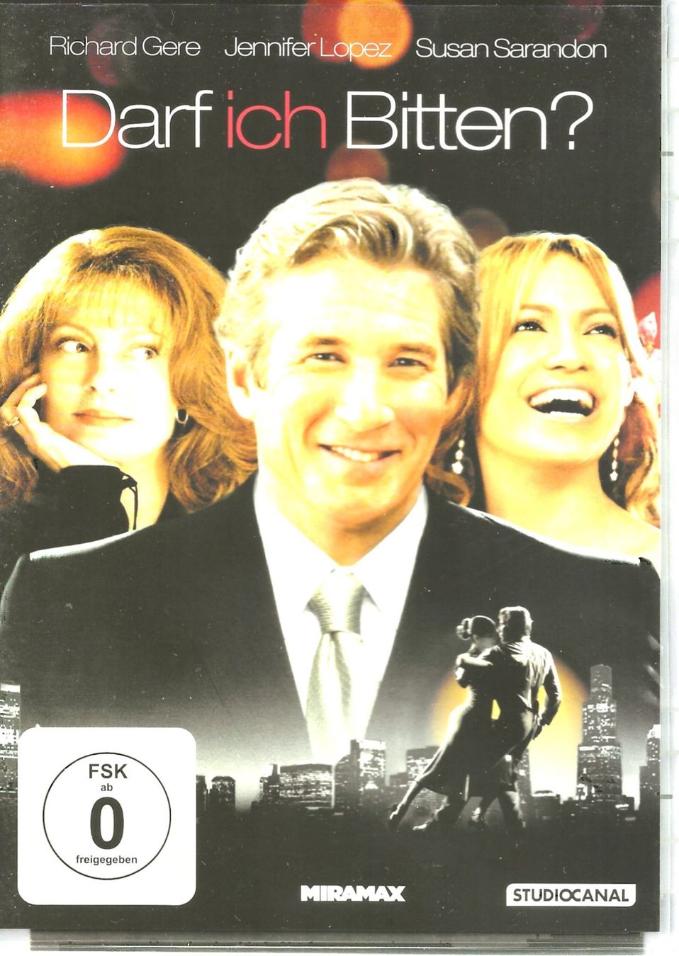 Tutti i DVDs: Darf ich BITTEN?  mit R.Gere, J.Lopez, S.Sarandon – Usato da Reinach BL venduto da studii100
