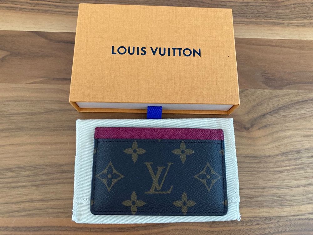 Louis Vuitton Kartenetui Fuchsia*