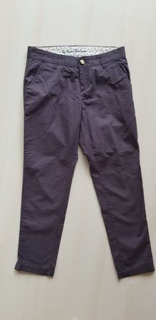 Chinohose Gr. 29 für Damen (anthrazit) NEU