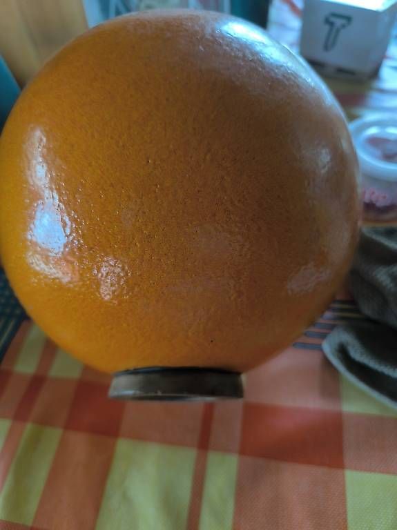 Tutte le decorazioni: Orange Kugel  – Usato da Walliswil-Nbipp venduto da australien2007 2