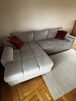 Ecksofa grau Stoff gute Gebrauchtmöbel Grösse L