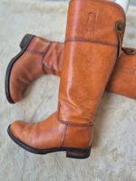 GEOX STIEFEL BOOTS LEDER BRAUN 36 SCHUHE STIEFELETTEN