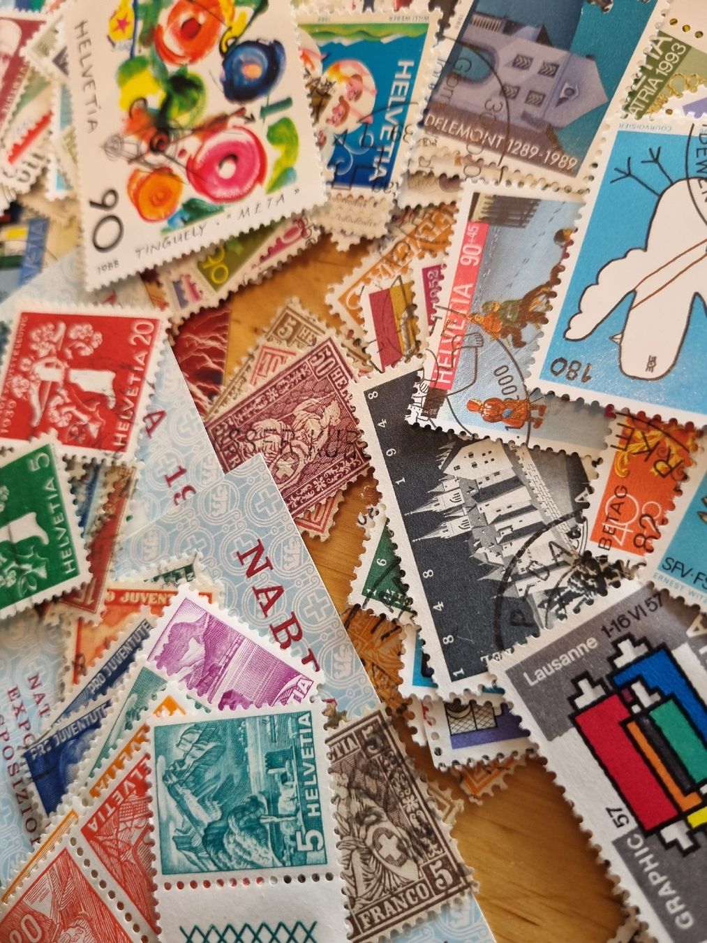 Alle Briefmarken: REICHHALTIGE SAMMLUNG SCHWEIZ - AB KLASSIK – Gebraucht aus Heimenschwand von rog_p7h9 5