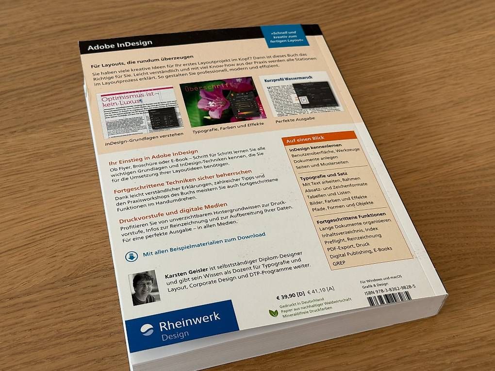 Libri: Adobe InDesign - Der praktische Einstieg, wie neu – Nuovo (secondo la descrizione) da Zürich venduto da ganchclub 4