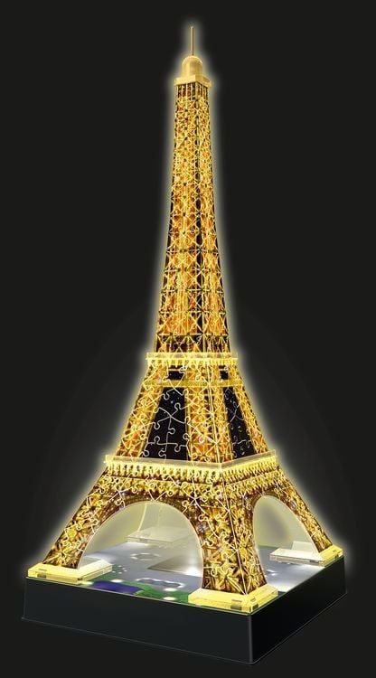 Ravensburger Puzzle: Ravensburger 3D Puzzle Eiffelturm mit LED-Beleuchtung – Usato da Zuchwil venduto da simge_1907 2