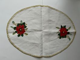 Ovales Tischdeckeli 31 cm x 42 cm