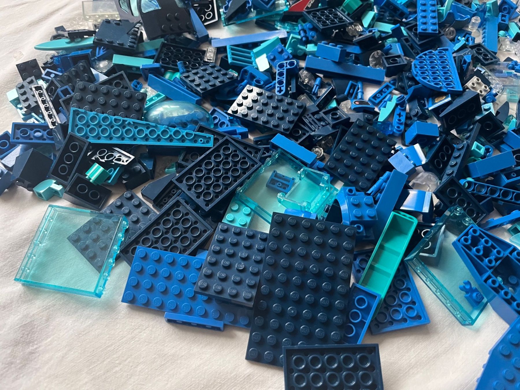 Lego Baukästen: Lego Einzelteile blau – Gebraucht aus Biel/Bienne von and040 1