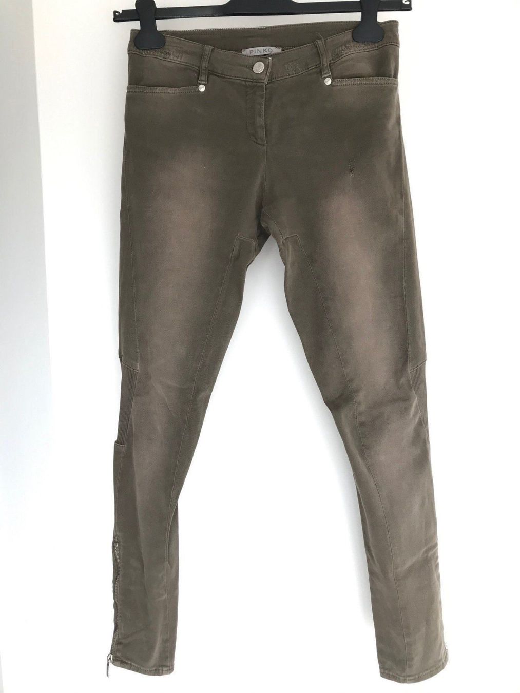 Pinko Pantaloni: Hose Pinko, Gr. 26, schlamm – Usato da Kilchberg venduto da boudoir076
